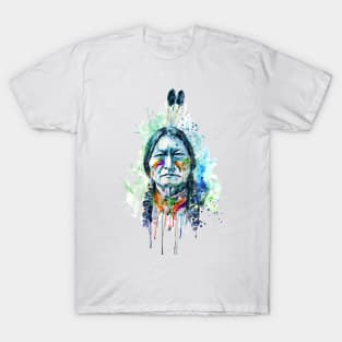 Sitting Bull New Portrait T-Shirt